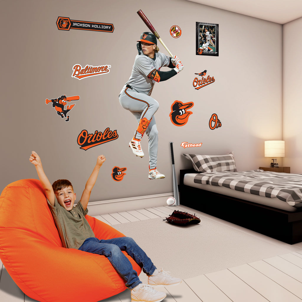 Life-Size Athlete +11 Decals  (37"W x 89"H) 