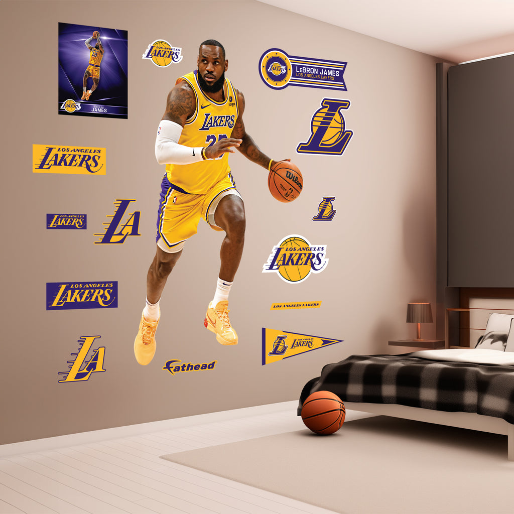 Life-Size Athlete +14 Decals  (47"W x 78"H)