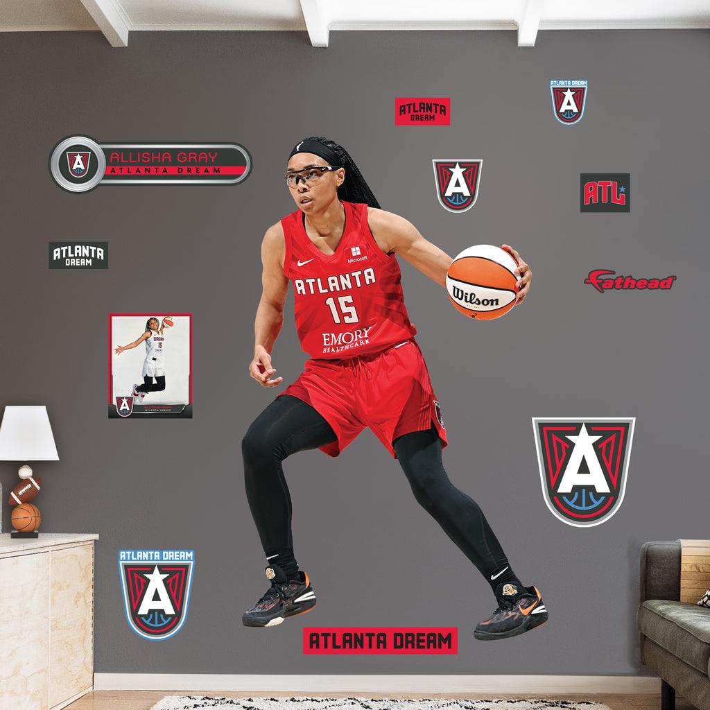 Life-Size Athlete +11 Decals  (47"W x 78"H)