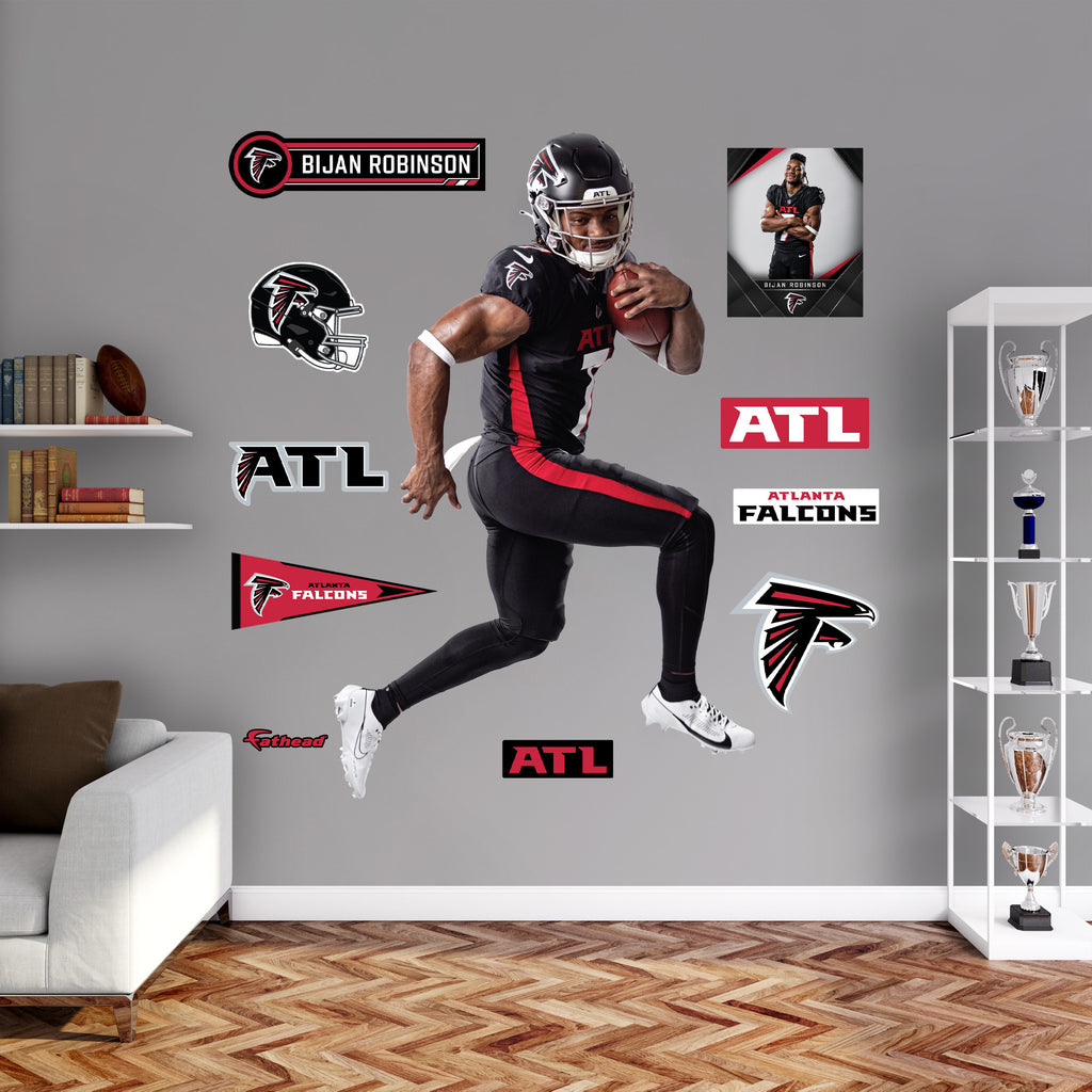 Life-Size Athlete +10 Decals  (49"W x 78"H)