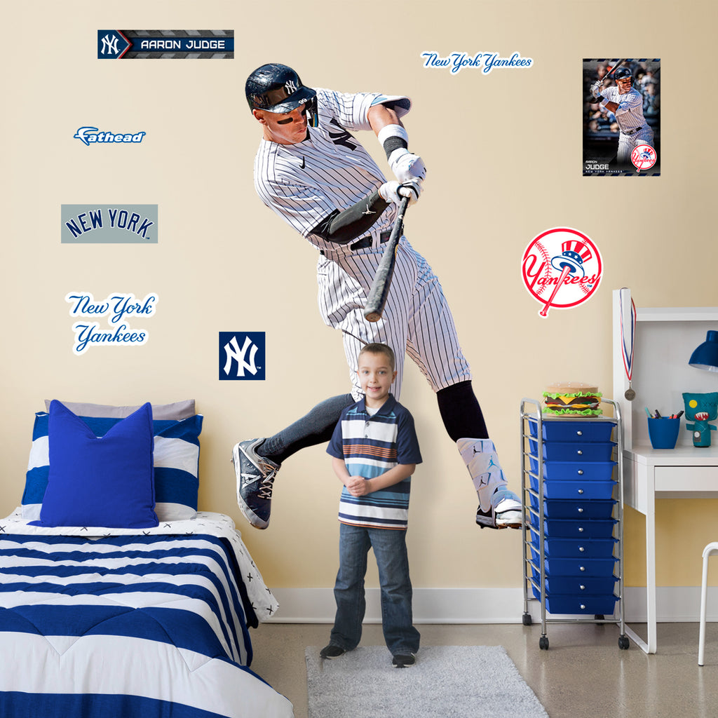 Life-Size Athlete +8 Decals (50"W x 78"H)