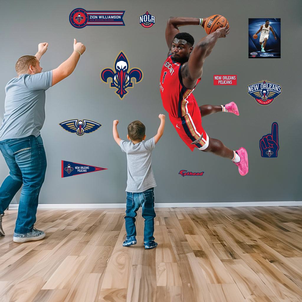 Life-Size Athlete +10 Decals  (42"W x 76"H)