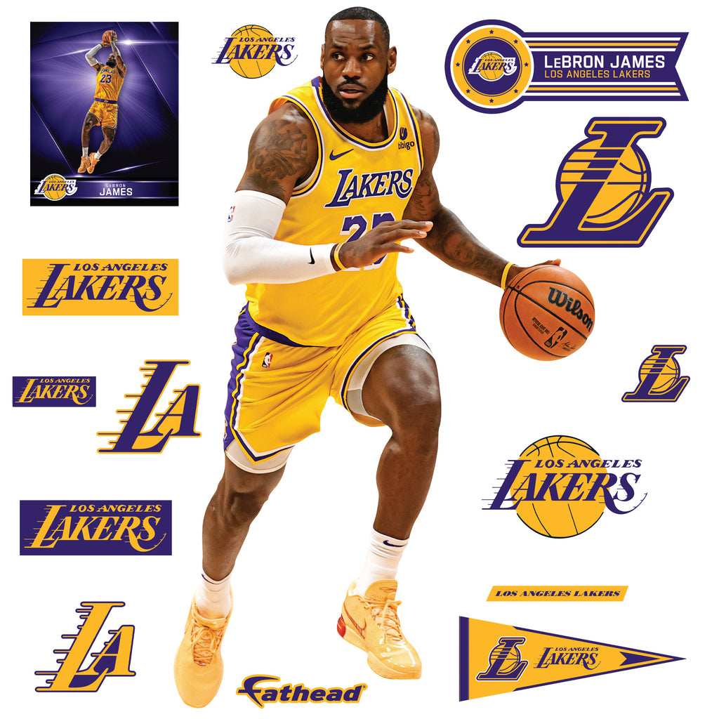 Life-Size Athlete +14 Decals  (47"W x 78"H)