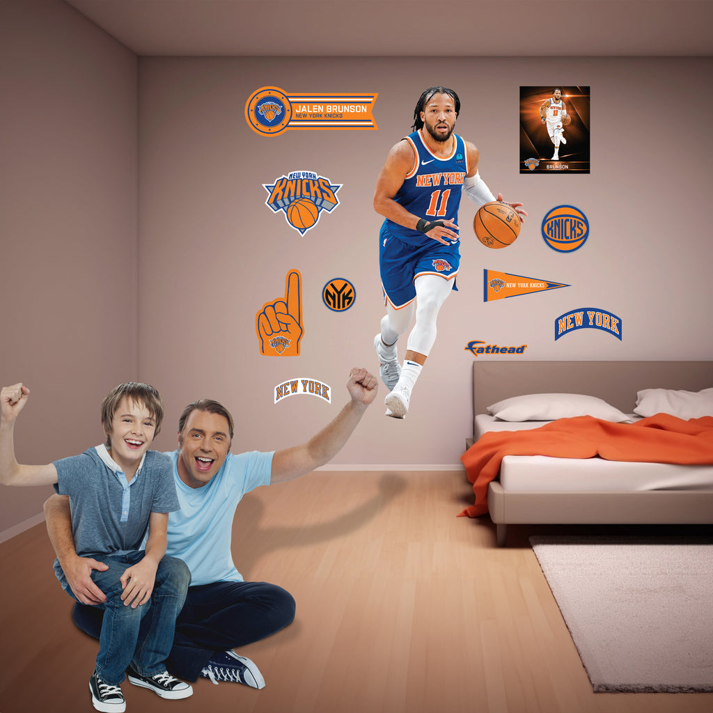 Life-Size Athlete +10 Decals  (36"W x 78"H)