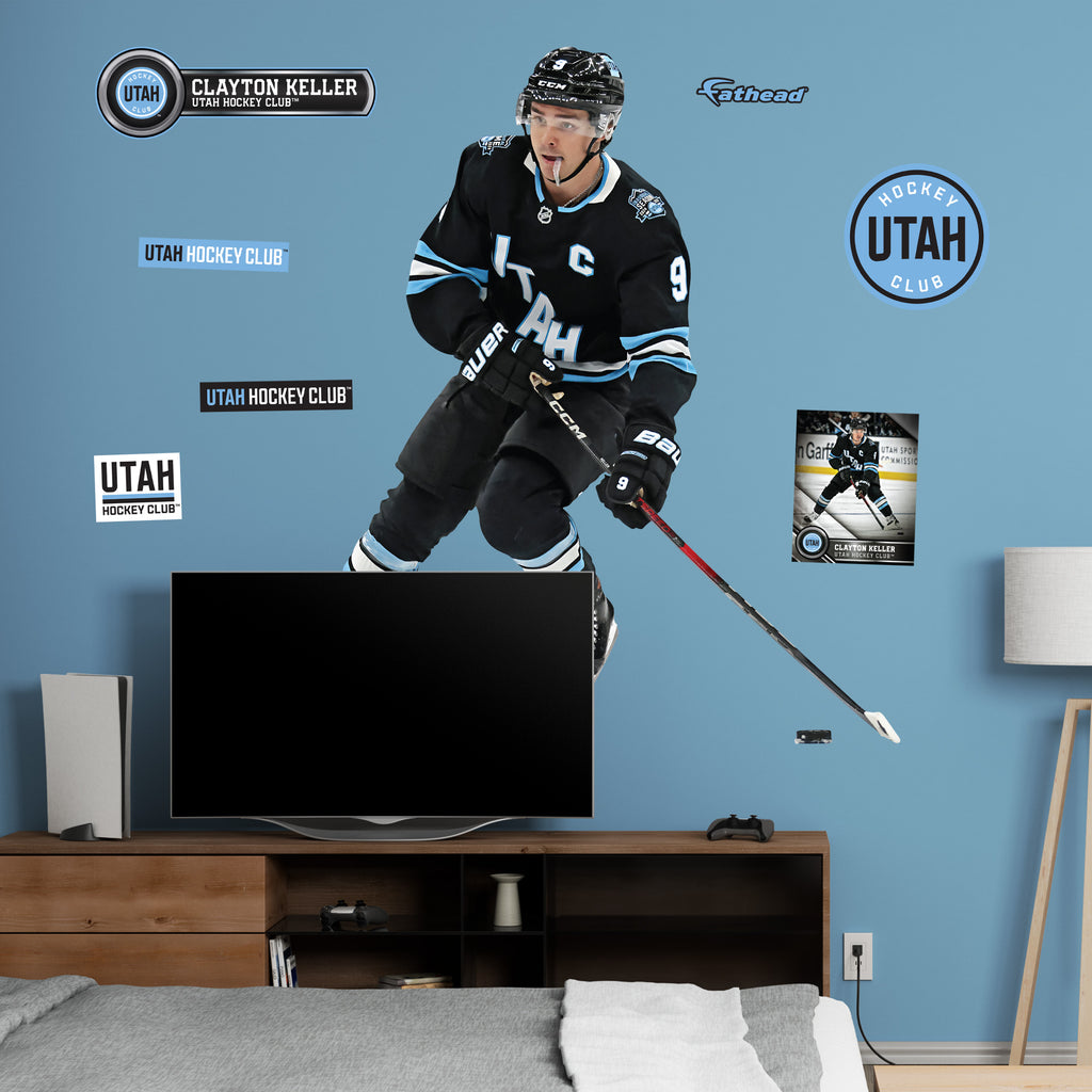 Life-Size Athlete +12 Decals  (73"W x 79"H) 