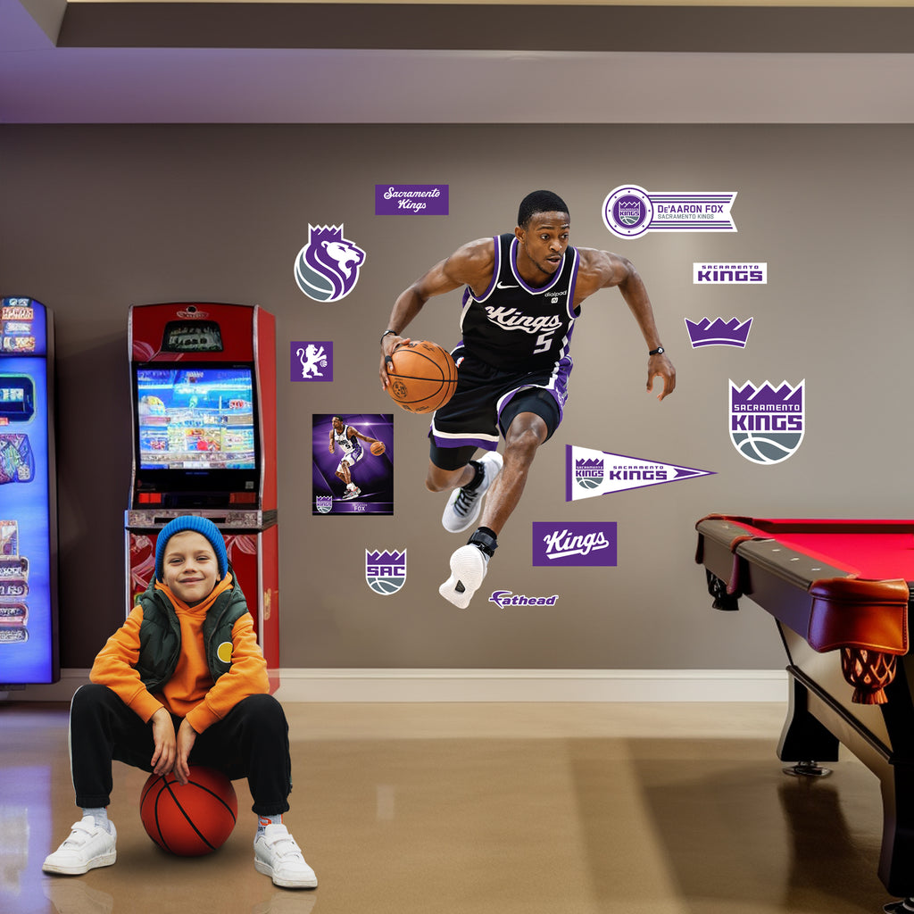 Life-Size Athlete +12 Decals  (51"W x 72"H)