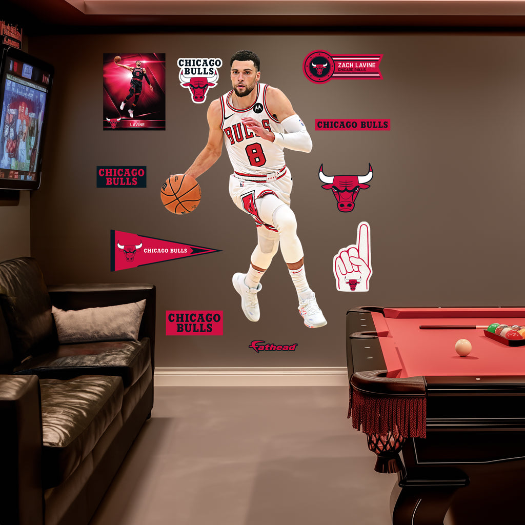 Life-Size Athlete +10 Decals  (47"W x 78"H)