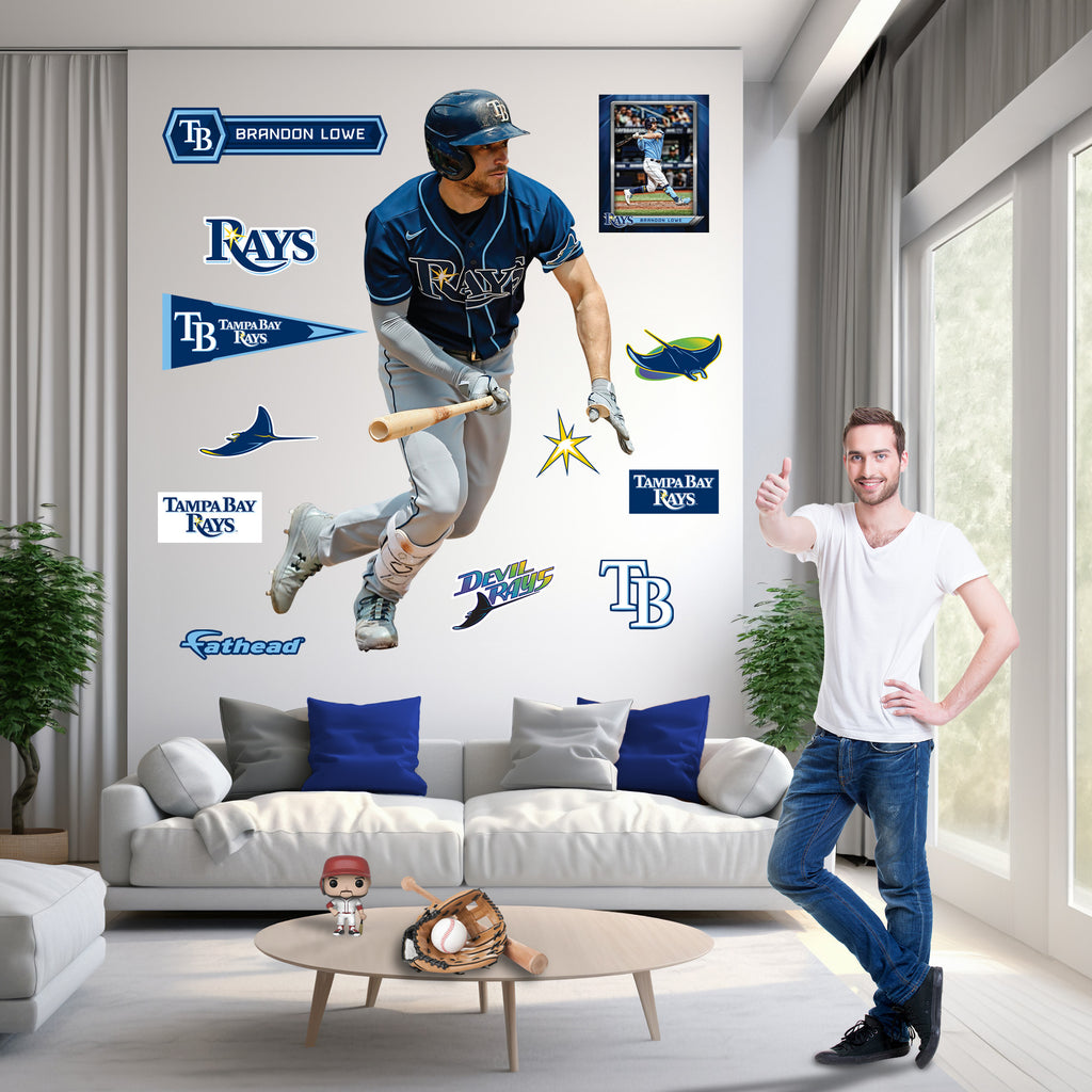 Life-Size Athlete +12 Decals  (49"W x 75"H) 