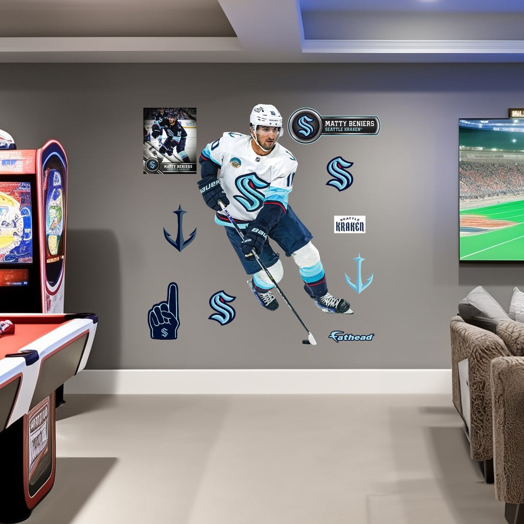 Life-Size Athlete +10 Decals  (51"W x 78"H)