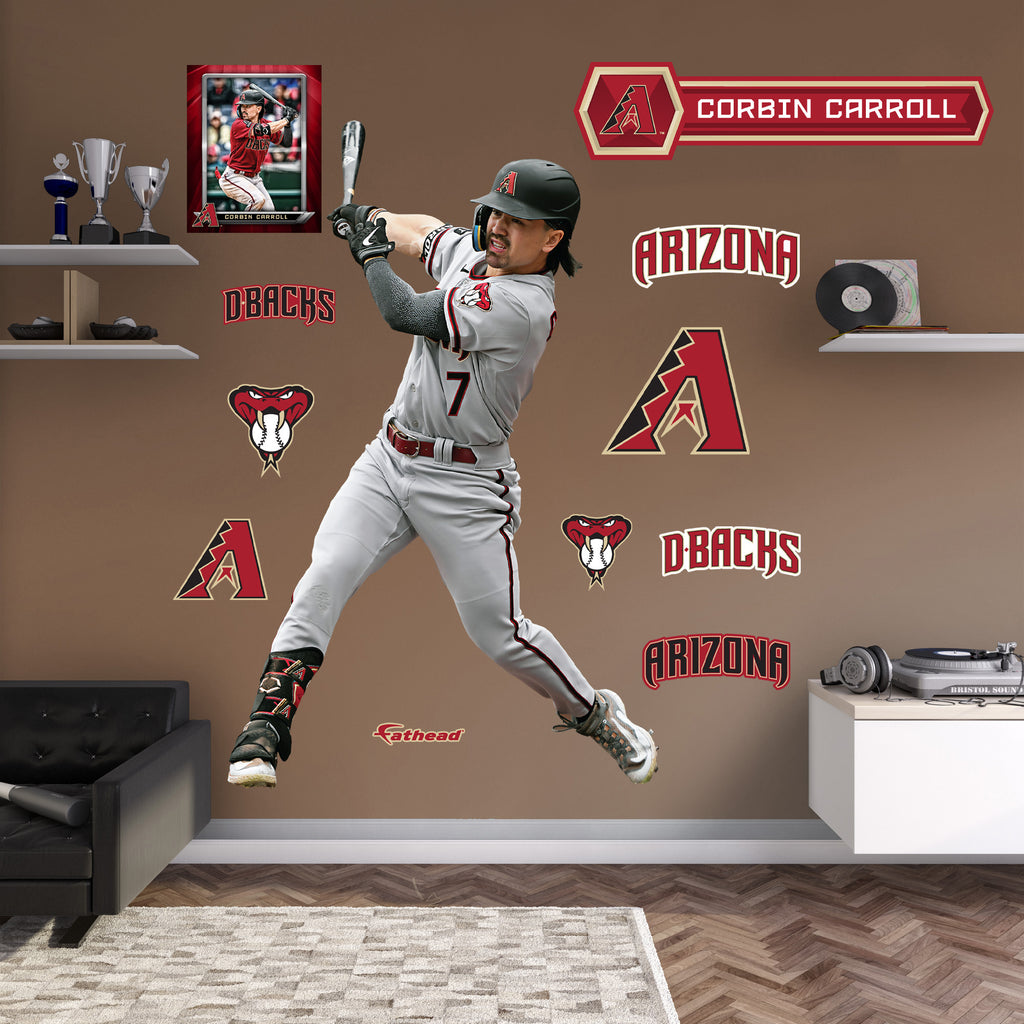 Life-Size Athlete +11 Decals  (50"W x 78"H)