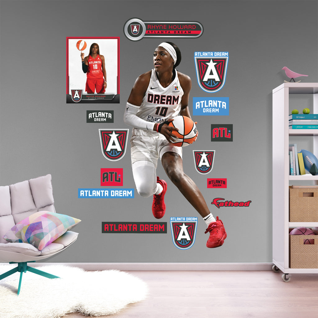 Life-Size Athlete +14 Decals  (37"W x 73"H)