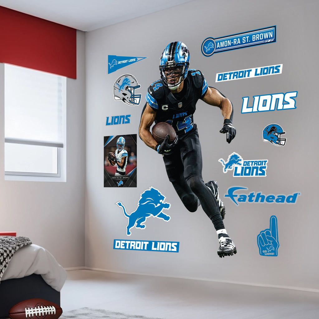 Life-Size Athlete +13 Decals  (39.5"W x 75"H) 