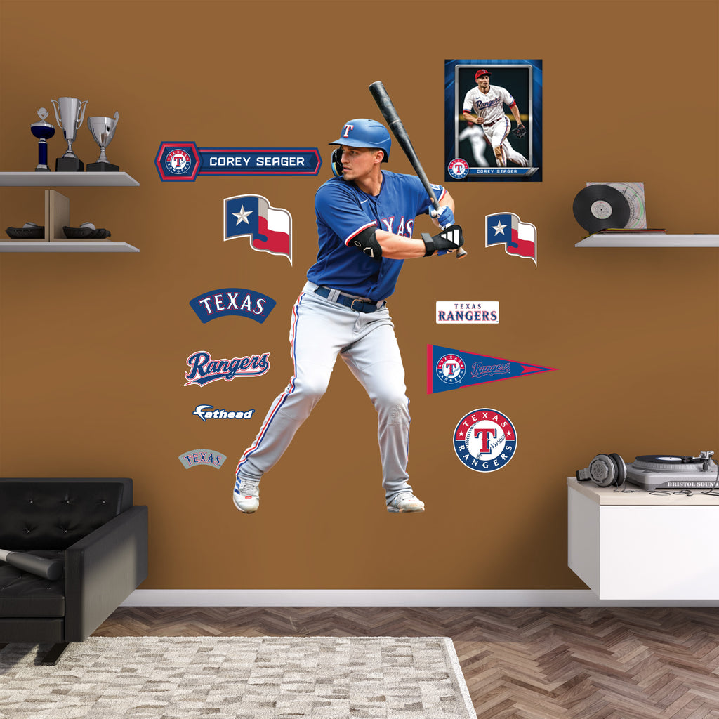 Life-Size Athlete +11 Decals  (36"W x 85"H)