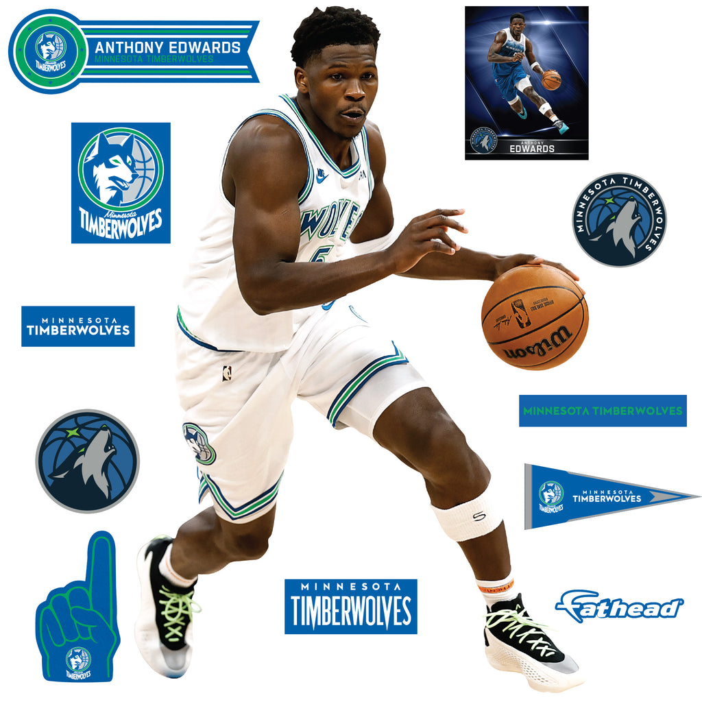 Life-Size Athlete +12 Decals  (49"W x 74"H)