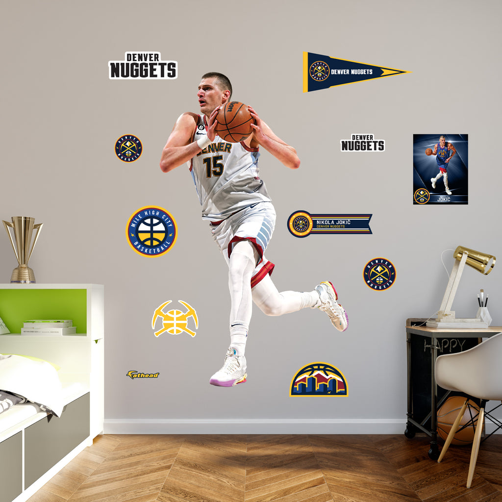 Life-Size Athlete +10 Decals  (47"W x 78"H)