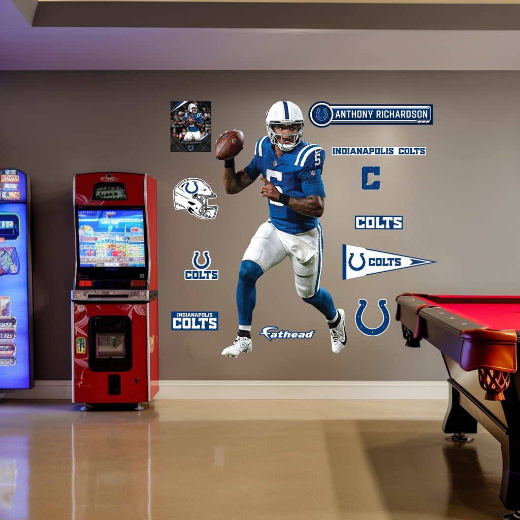 Life-Size Athlete +11 Decals  (40"W x 78"H)