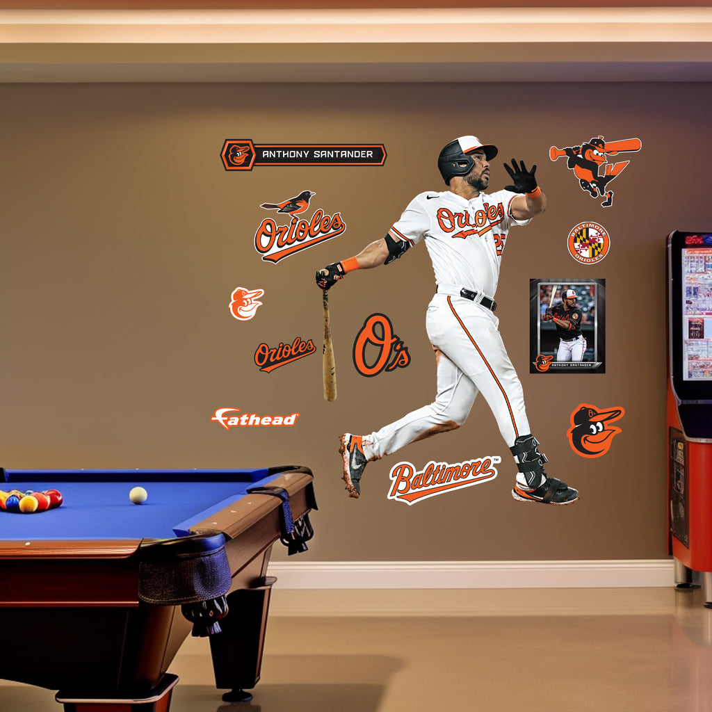 Life-Size Athlete +11 Decals  (51"W x 71"H)