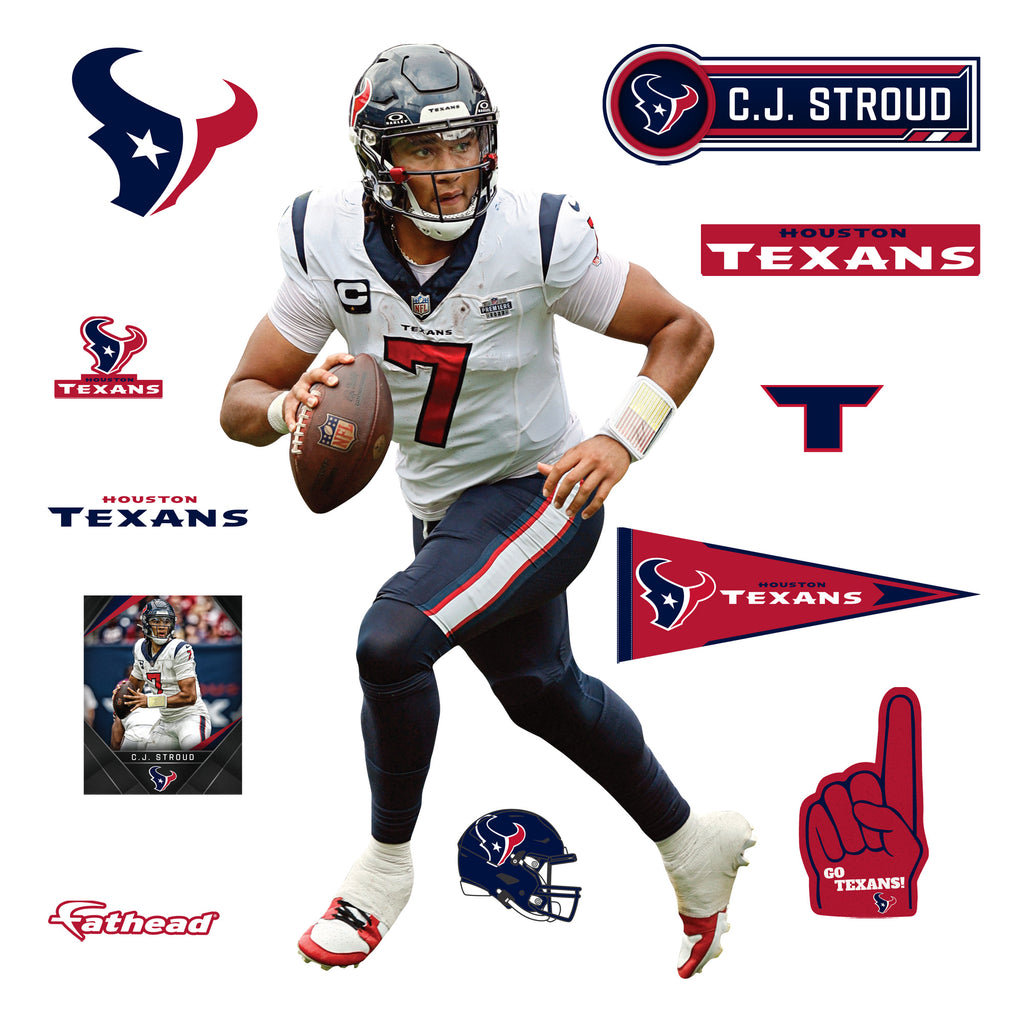 Life-Size Athlete +11 Decals  (45"W x 78"H)