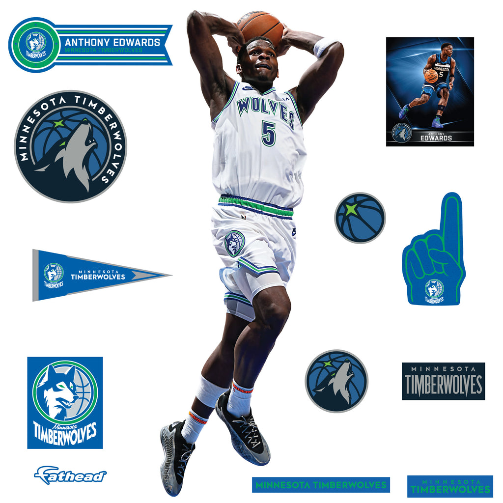 Life-Size Athlete +12 Decals  (31"W x 82"H) 