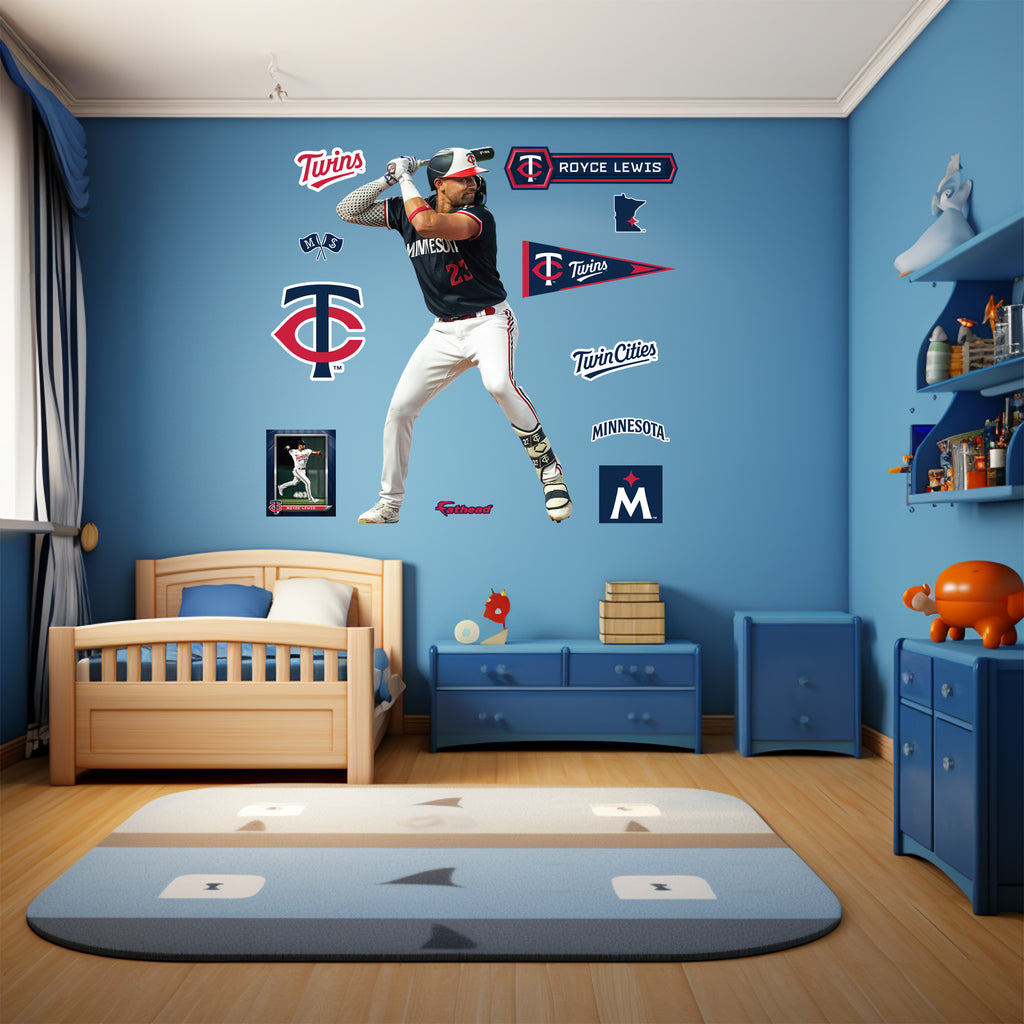 Life-Size Athlete +11 Decals  (49"W x 78"H)