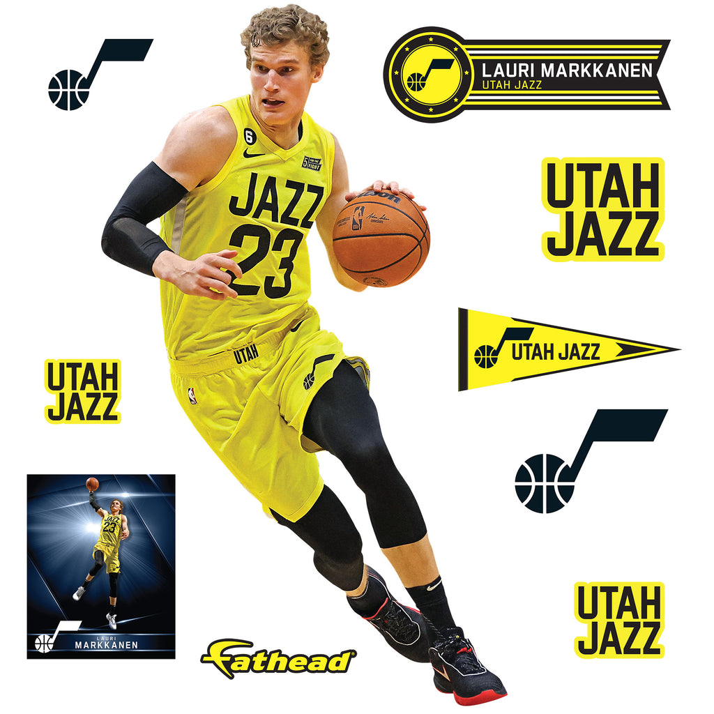 Life-Size Athlete +9 Decals (45"W x 78"H)