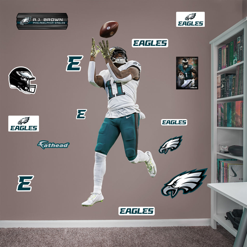 Life-Size Athlete +15 Decals (41"W x 78"H)