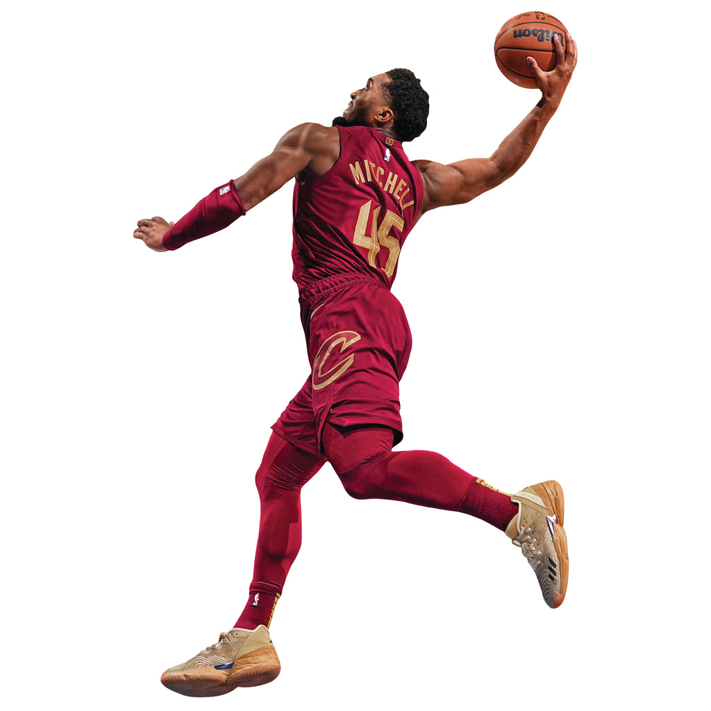 Life-Size Athlete +10 Decals (50"W x 78"H)