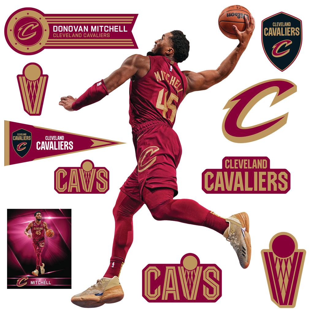 Life-Size Athlete +10 Decals (50"W x 78"H)