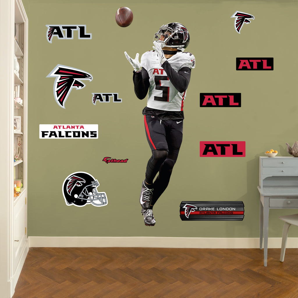 Life-Size Athlete +11 Decals  (27"W x 78"H) 