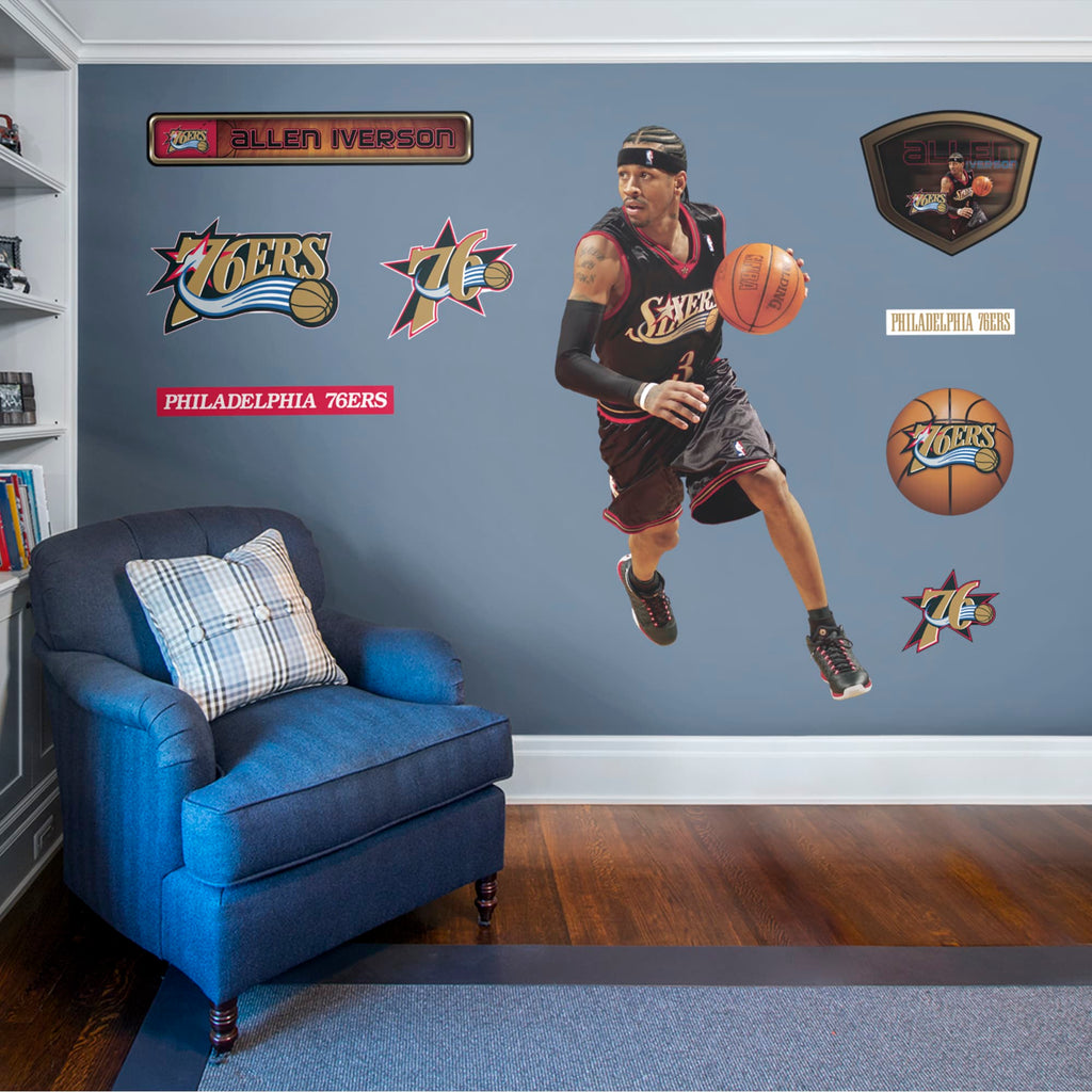 Life-Size Athlete + 9 Decals (44"W x 72"H)