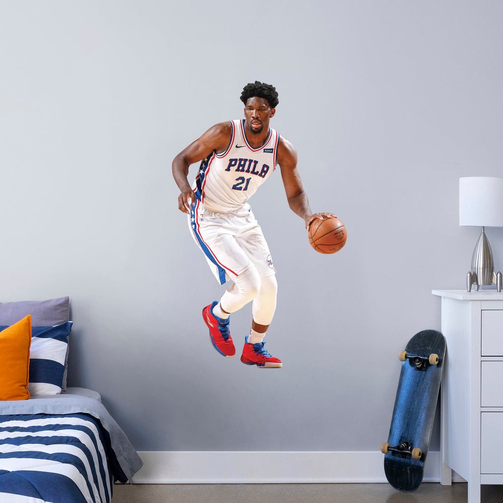 Giant Athlete + 2 Decals (32"W x 53"H)