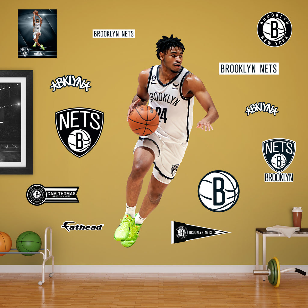 Life-Size Athlete +12 Decals (33"W x 78"H)