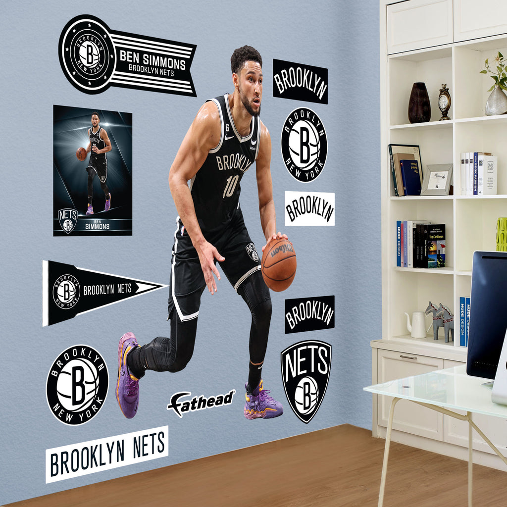 Life-Size Athlete +11 Decals (51"W x 76"H)