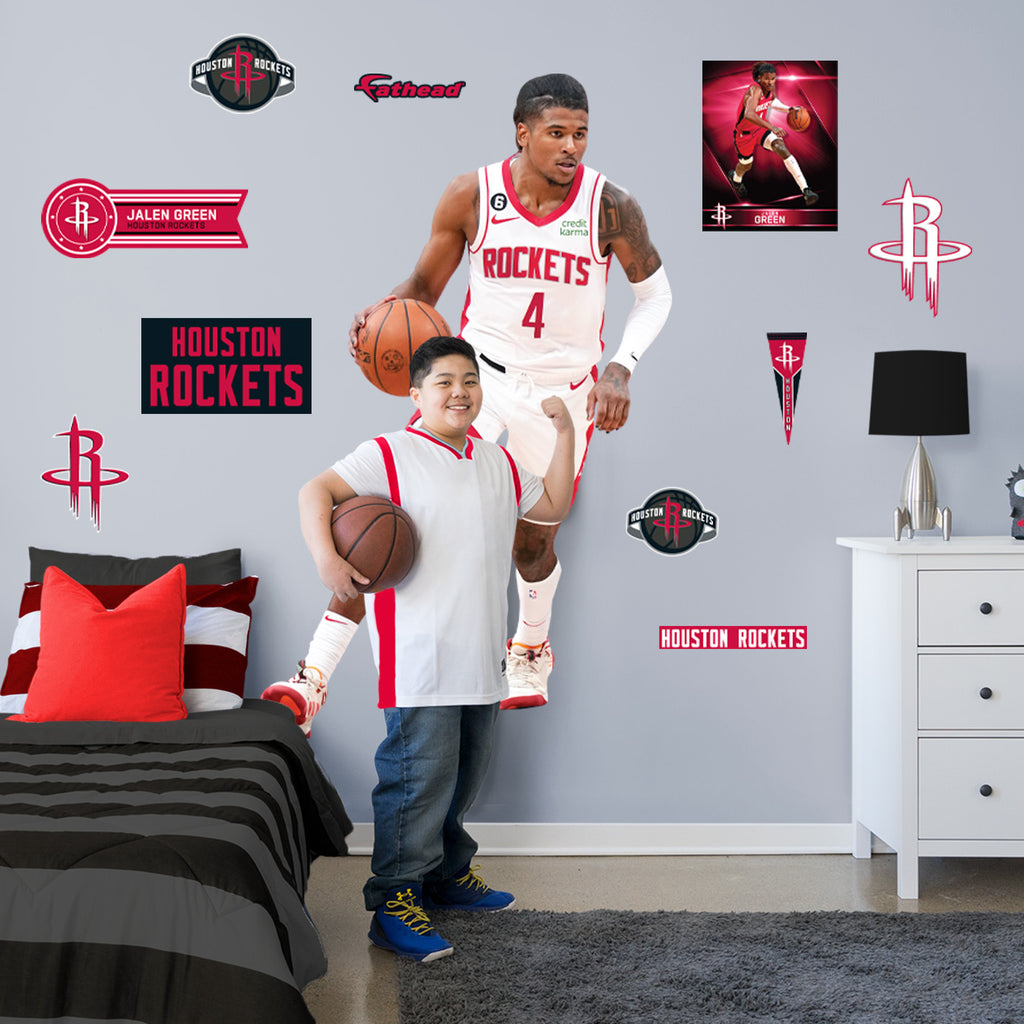 Life-Size Athlete +10 Decals (48"W x 78"H)