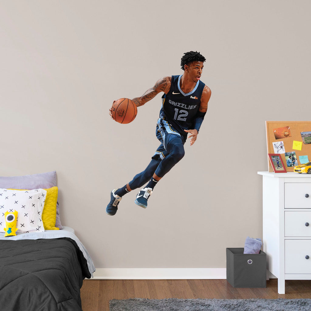 Giant Athlete + 2 Decals (33"W x 51"H)